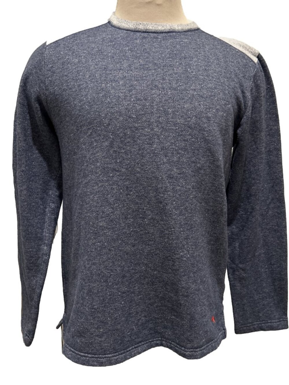 Tommy Bahama Sweater Mens Size M Cotton Blue Gray Long Sleeve